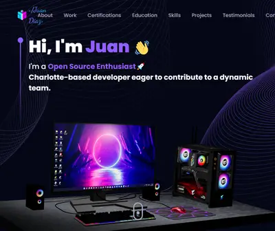 3D Portfolio Project
